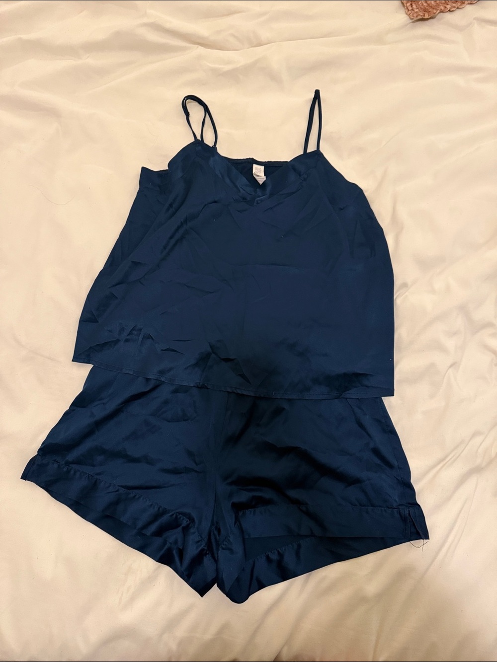 stars above Navy Satin Cami & Short Sleep Set